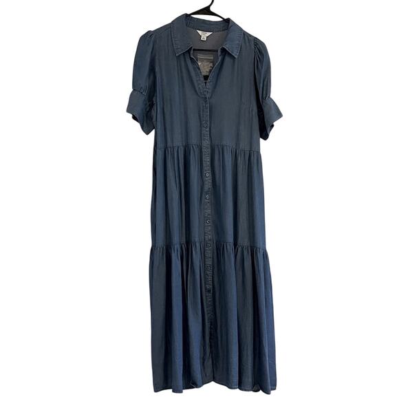 crown & ivy Dresses & Skirts - *NWT* Crown & Ivy Denim Blue Dress | Size S